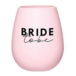 Bride To Be Silicone Wine Glass