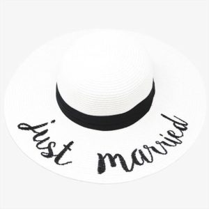 just married hat